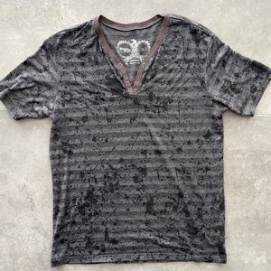 Charles & 1/2 Striped Henley